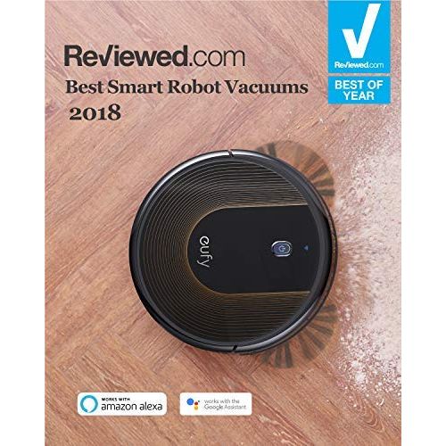  Eufy eufy [BoostIQ] RoboVac 30C, Wi-Fi, Upgraded, Super-Thin, 1500Pa Strong Suction, 13 ft Boundary Strips Included, Quiet, Self-Charging Robotic Vacuum Cleaner, Cleans Hard Floors to M