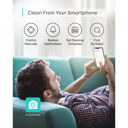  Eufy eufy [BoostIQ] RoboVac 15C, Wi-Fi, Upgraded, Super-Thin, 1300Pa Strong Suction Quiet, Self-Charging Robotic Vacuum Cleaner, Cleans Hard Floors to Medium-Pile Carpets