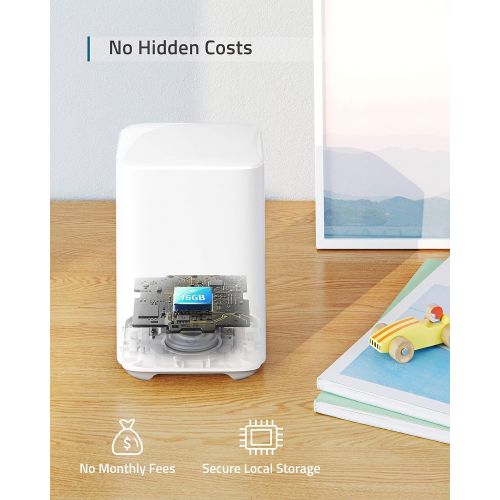  [아마존베스트]eufy Security, eufyCam 2 Wireless Home Security Add-on Camera, Requires HomeBase 2, 365-Day Battery Life, HomeKit Compatibility, HD 1080p, No Monthly Fee