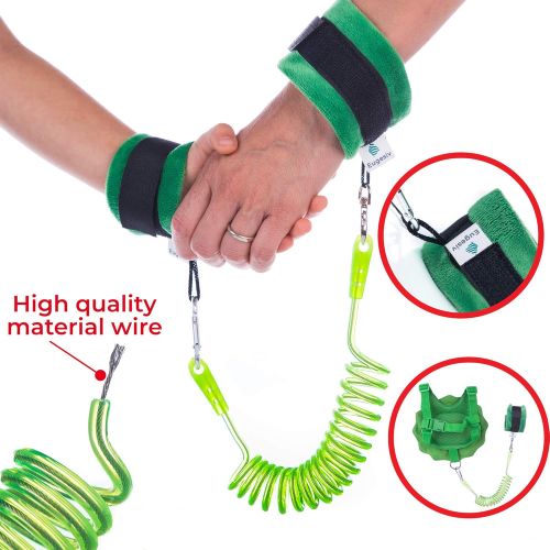  [아마존베스트]Eugesiv Child Leashes for Toddlers with Wrist Link - Cute Children Safety Harness Leash Kid Wristband Assistant Strap Belt with Anti Loss Wrist Link Safety Wrist Link for Toddlers 1-3 Year