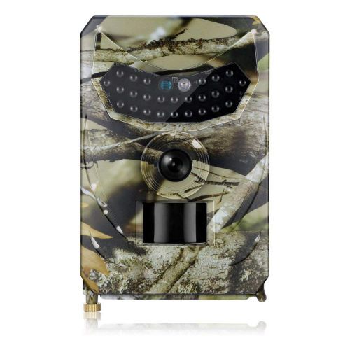  Euone  Mini Camera, Hunting Camera 12MP Photo Trap Night Vision Trail Camera 1080P Scout Wild Hunter Camera