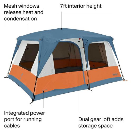  Eureka Copper Canyon LX Tent: 3-Season 8 Person