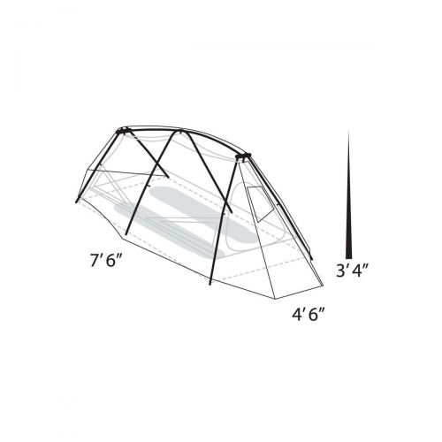  Eureka Alpenlite 2XT Tent: 2-Person 4-Season