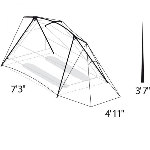  Eureka Timberline SQ 2XT Tent: 2-Person 3-Season