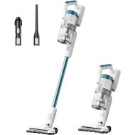 Eureka NEC280TL RapidClean Pro Cordless Cleaner for Hard Floors, Lightweight Vacuum LED Headlights, Convenient Stick and Handheld Vac, White