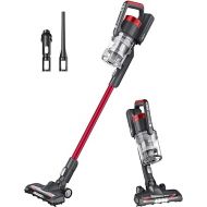 Eureka Rechargeable Handheld Portable with Powerful Motor Efficient Suction Cordless Stick Vacuum Cleaner Convenient for Hard Floors, NEC186, Rose Red, 82 Ounces
