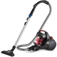 Eureka Bagless Canister Vacuum Cleaner, Lightweight Vac for Carpets and Hard Floors, Red