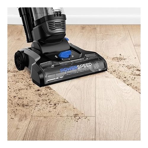  Eureka PowerSpeed Bagless Upright Vacuum Cleaner, Pet Turbo, Black