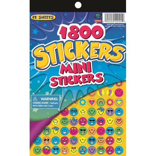  [아마존베스트]Eureka Mini Stickers for Teachers and Kids, 1800 pcs