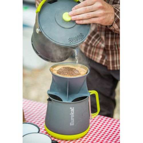  Eureka! Camp Cafe Camping Coffee Maker, Gray