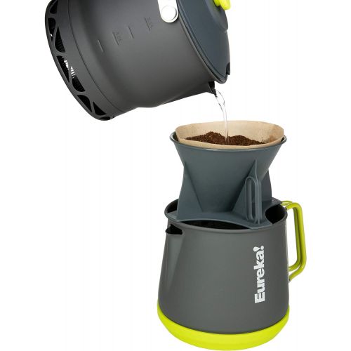  Eureka! Camp Cafe Camping Coffee Maker, Gray