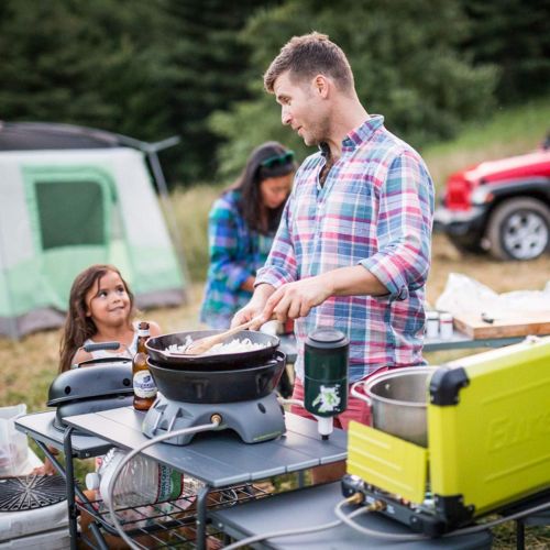  Eureka! Camp Kitchen Camping Cooking Folding Table and Shelf, One Size