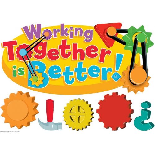  Eureka Mickey Mouse Clubhouse Working Together is Better Bulletin Board Set