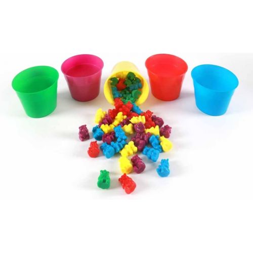  Eureka 50 Counting Bears with 5 Cups