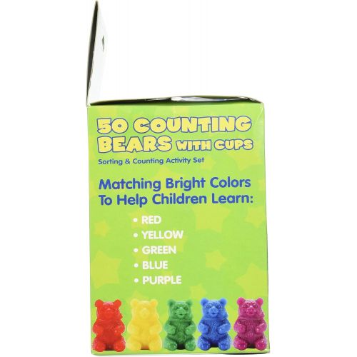  Eureka 50 Counting Bears with 5 Cups