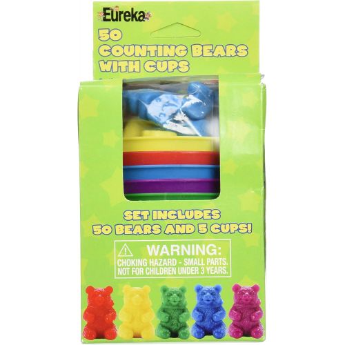  Eureka 50 Counting Bears with 5 Cups