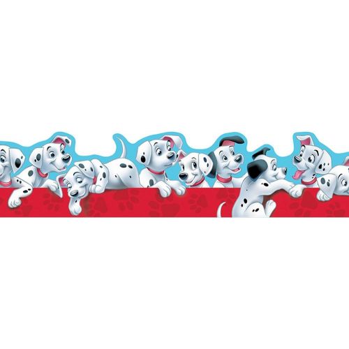  Eureka Disney 101 Dalmatians Bulletin Board Trim and Classroom Decoration for Teachers, 12pc, 3.25 W x 37 L