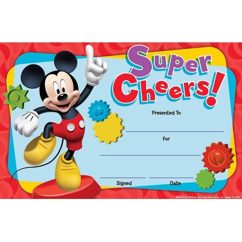  Eureka Mickey Mouse Clubhouse Super Cheers Recognition Awards