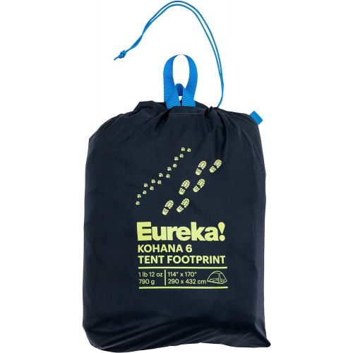  Eureka! Kohana 6 Person Tent Footprint for Kohana Family Camping Tent