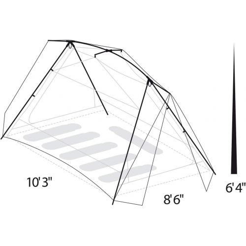  Eureka! Timberline SQ Outfitter Backpacking Tent