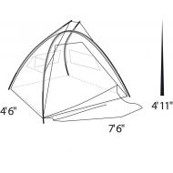 [해상운송]Eureka! Solar Shade - Shelter (medium)