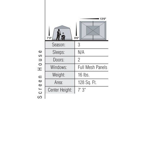  [해상운송]Eureka External Frame Screen House