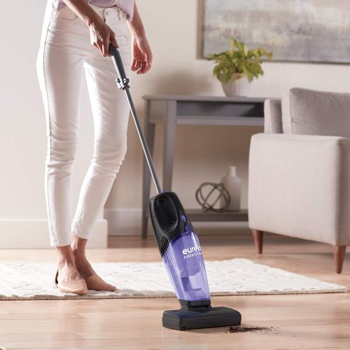  Eureka 95B 2-in-1 Stick & Handheld, Lightweight Rechargeable Cordless Vacuum Cleaner, Purple