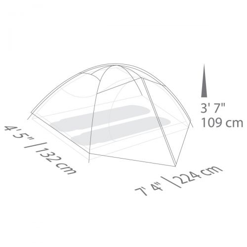  Eureka! Apex Three-Season Waterproof Backpacking Tent