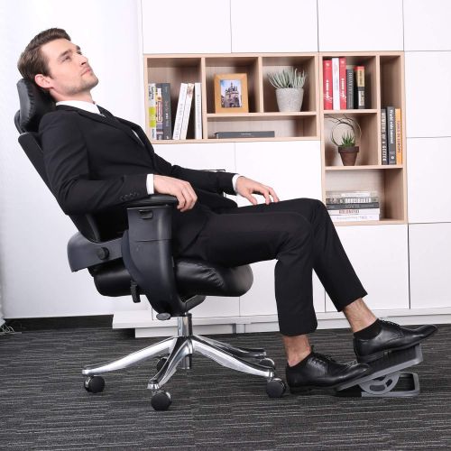  Eureka Ergonomic Chair - Executive Office Swing Chair  Black