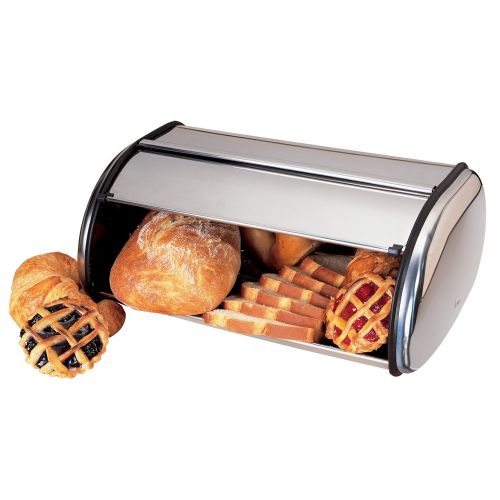  Euro-Home EURO-HOME Stainless Bread Keeper, 11 by 17, Steel