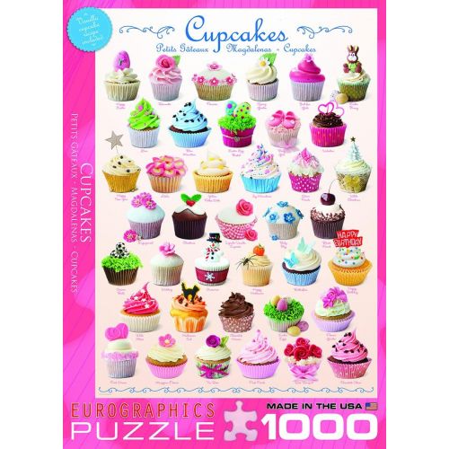  EuroGraphics Cupcakes Puzzle (1000-Piece)