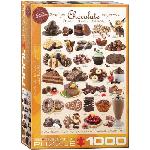  Eurographics Chocolate 1000-Piece Puzzle