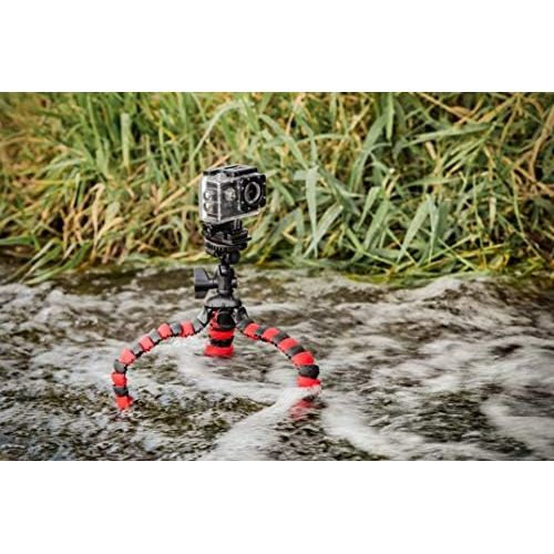  [아마존 핫딜]  [아마존핫딜]Eurosell Premium Line Tripod 28cm Kamerastativ Kamera Stativ Flexibel Flexibles Dreibein Digitalkamera Fotostativ Videostativ zb kompatibel mit GoPro BENQ Actioncam DSLR SLR Nikon