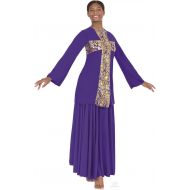 Eurotard 49893 Adult Revival Collection Cross Praise Top