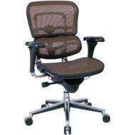 Eurotech Mid Back Mesh Task Chair - Ergohuman Mesh ME8ERGLO