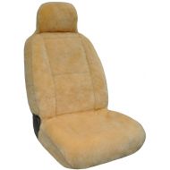 Eurow Sheepskin Seat Cover New XL Design Premium Pelt - Champagne