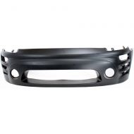 Evan Fischer Front Bumper Cover Compatible with 2002-2005 Mitsubishi Eclipse Primed From 2-02 with Emblem Provision