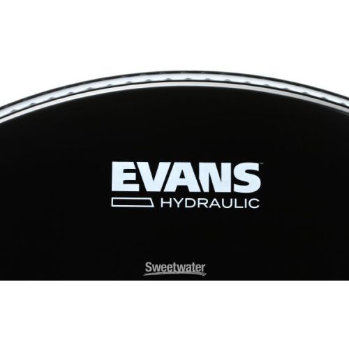  Evans Hydraulic Black Drumhead - 16 inch