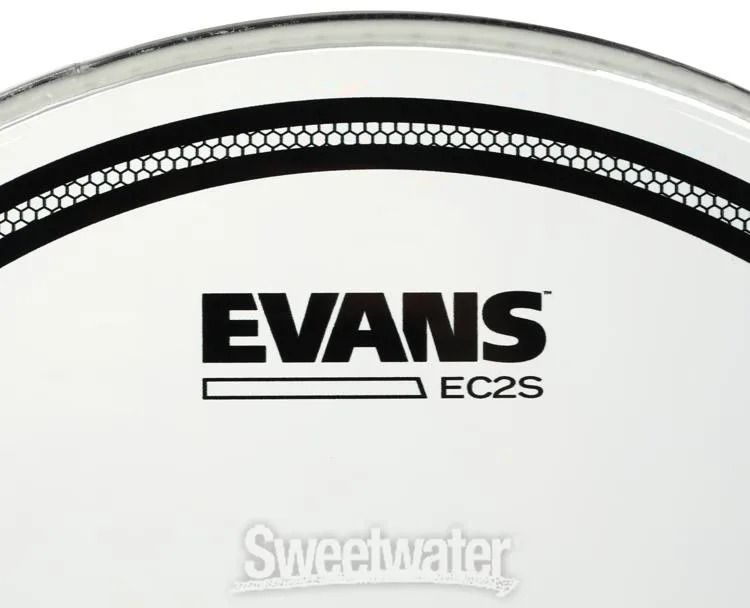  Evans EC2S Clear Drumhead - 13 inch