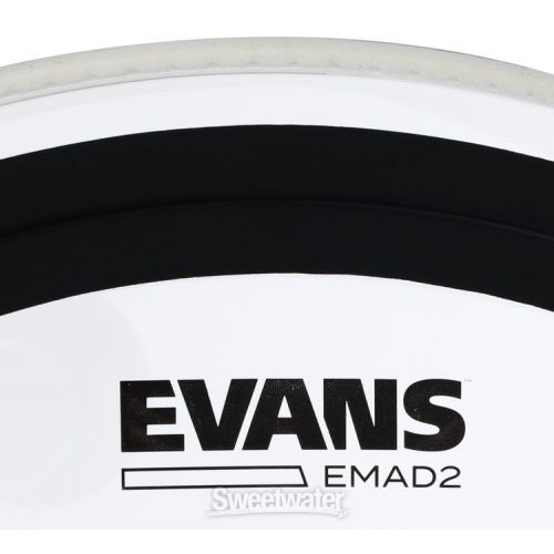  Evans EMAD2 Clear Bass Drum Batter Head - 20 inch