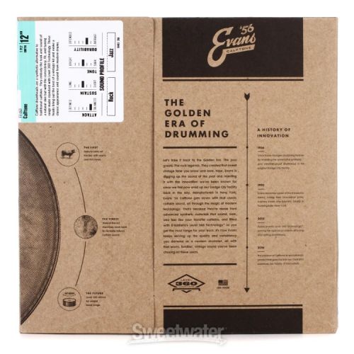  Evans Calftone Drumhead - 12 inch