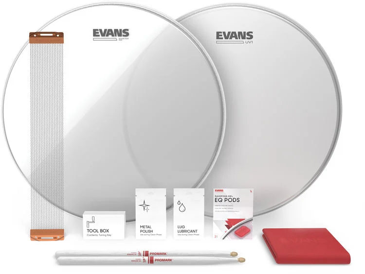  Evans UV1 Snare Tune-up Kit - 14-inch