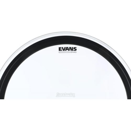  Evans EMAD Clear Bass Drum Batter Head - 24 inch