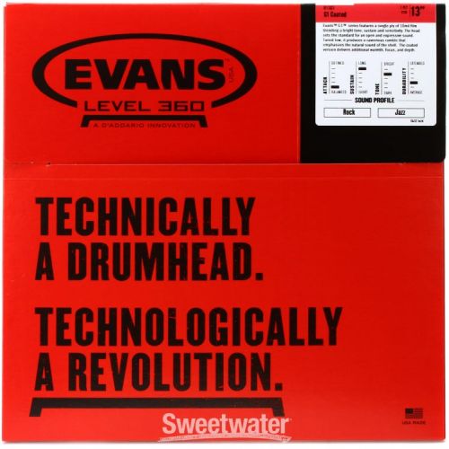  Evans G1 Coated Drumhead - 13 inch