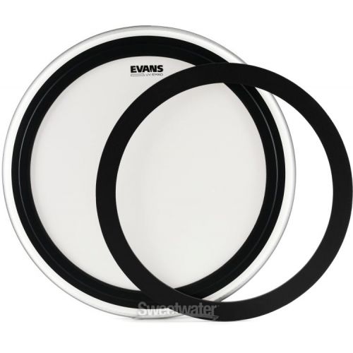  Evans EMAD UV Coated Bass Batter Head - 22 Inches