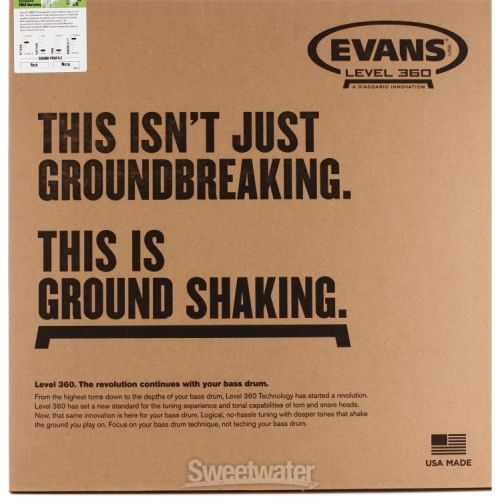  Evans EMAD Heavyweight Clear Bass Batter Head - 26 inch