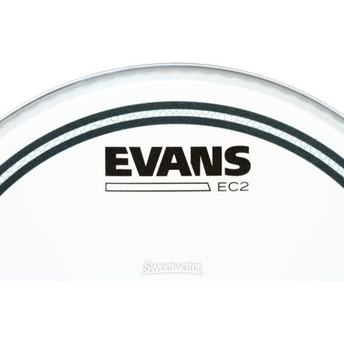  Evans EC2S Frosted Drumhead - 10 inch