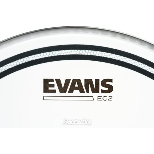  Evans EC2S Frosted Drumhead - 13 inch