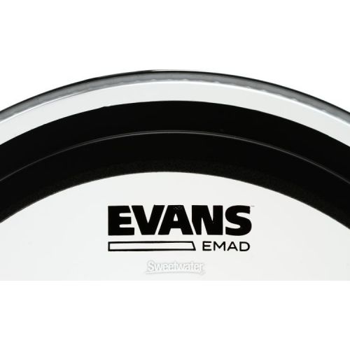  Evans EMAD Clear Drumhead - 16 inch - Tom Hoop