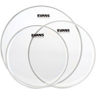 Evans G2 Clear 3-piece Tom Pack - 12/13/16 inch